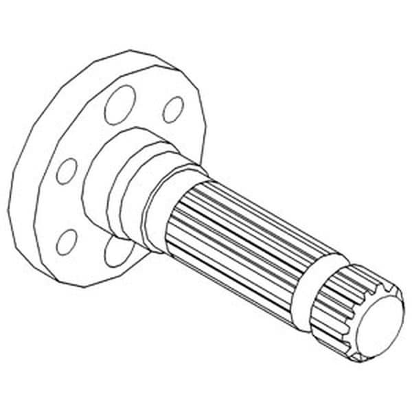 Aftermarket Fits John Deere PTO Shaft 300 301 302 400 401 820 920 1020 1030 1120 113 AT20095 - main